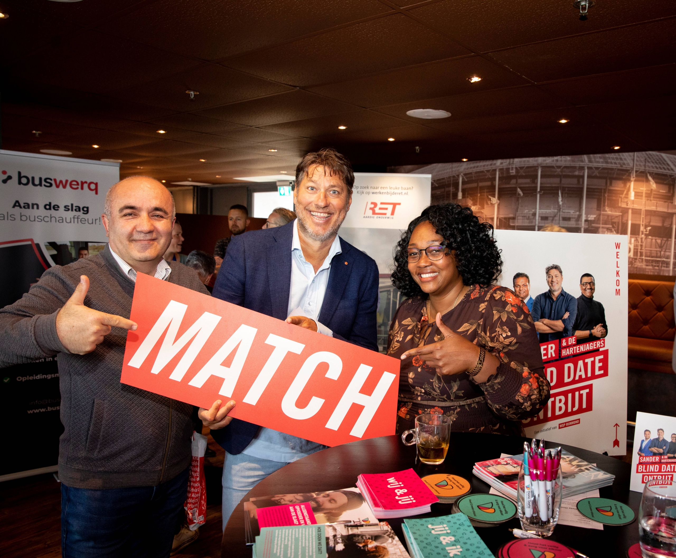 op hartenjacht met wsp rijnmond